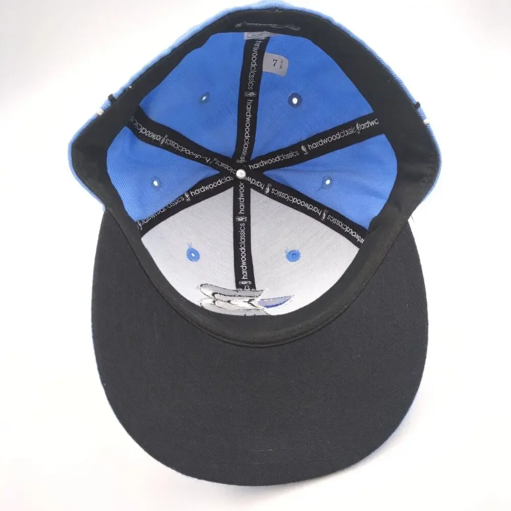 Buffalo Braves Hat Reebok Hardwood Classics Men's 7 3/8 Blue Fitted NBA Rare